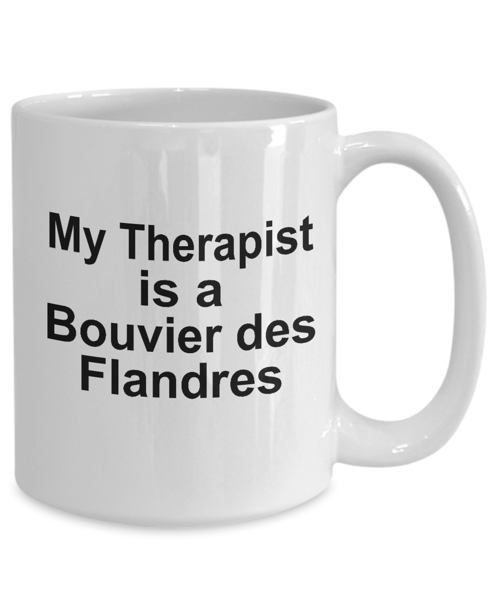 Bouvier des Flandres Dog Therapist Coffee Mug