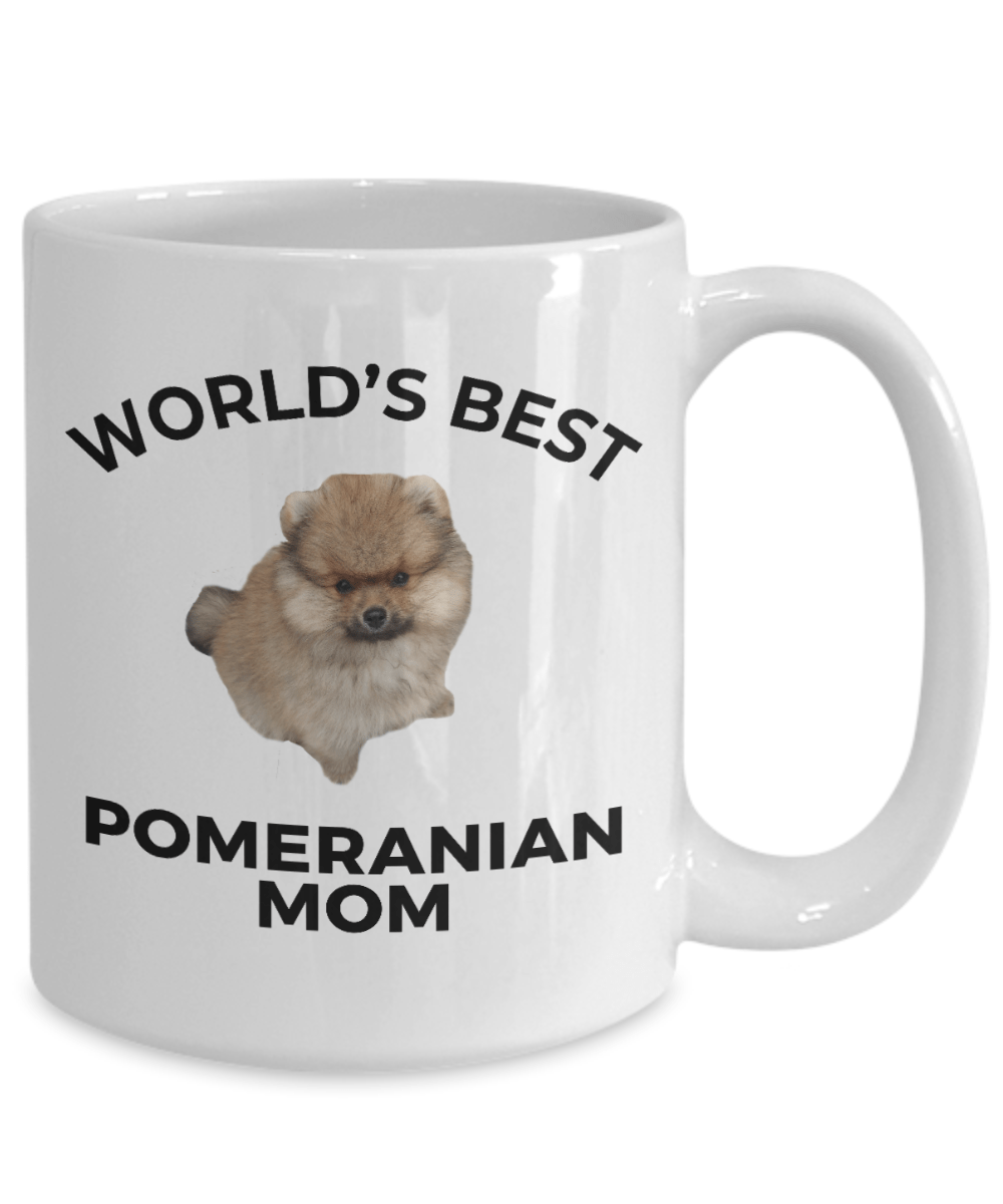 Pomeranian Puppy Dog Mom Coffee Mug