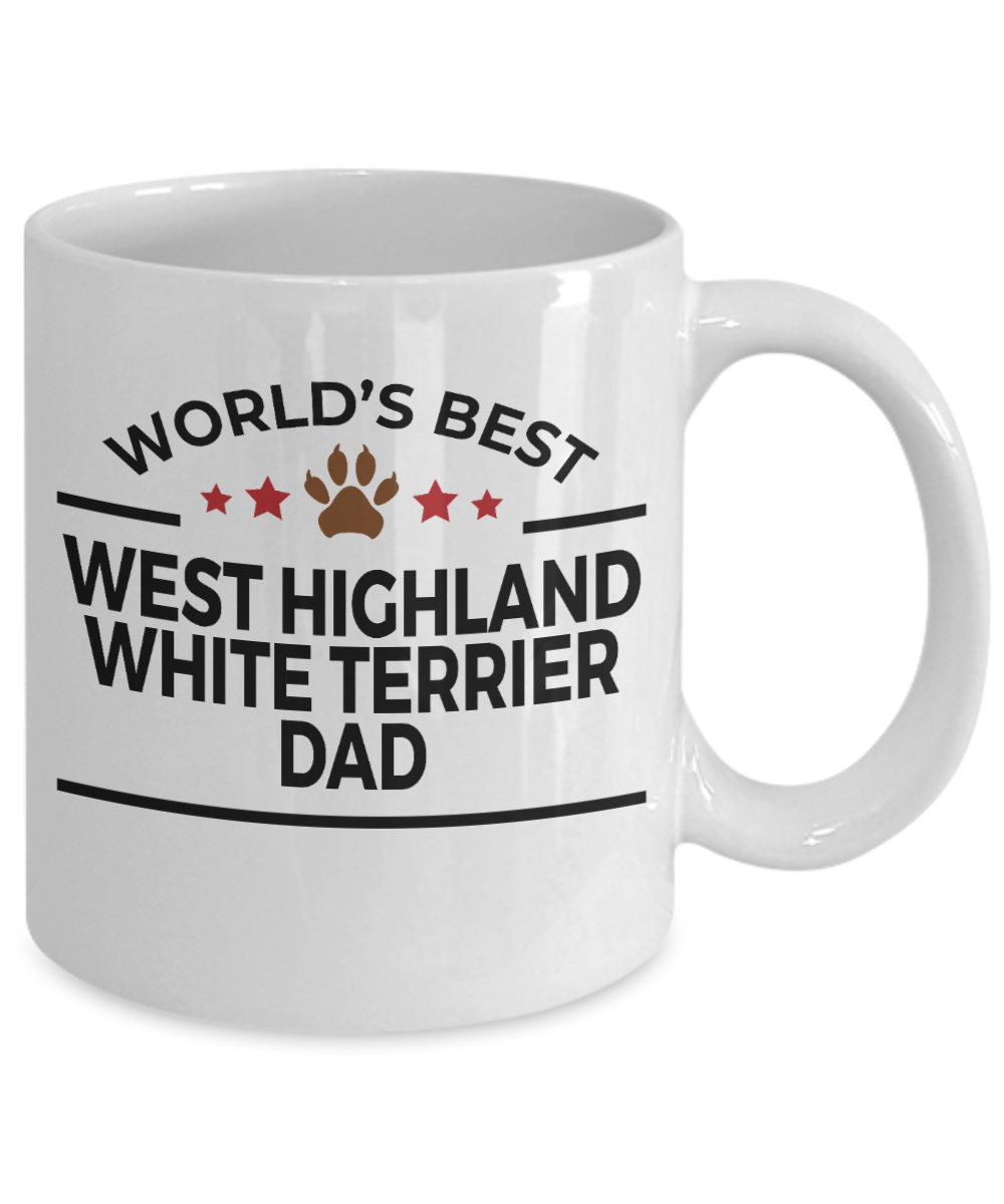 West Highland White Terrier Dog Dad Mug