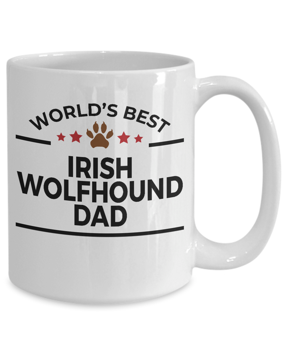 Irish Wolfhound Dog Dad Coffee Mug