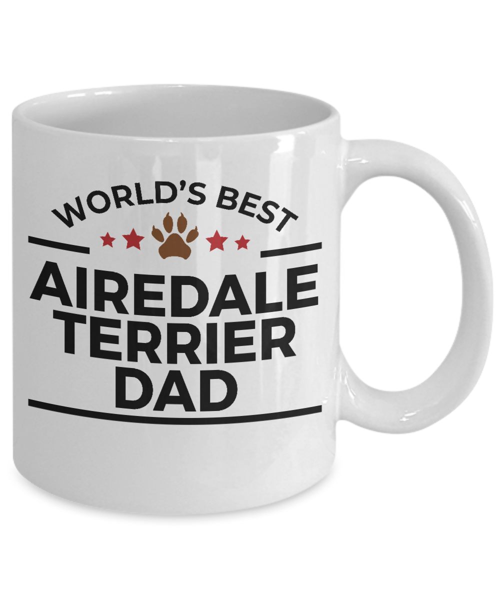 Airedale Terrier Dog Dad Coffee Mug