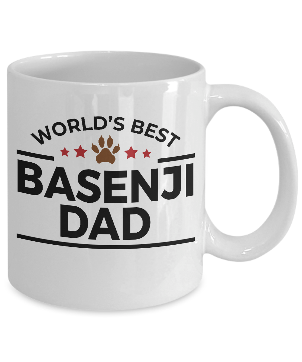 Basenji Dog Dad Coffee Mug