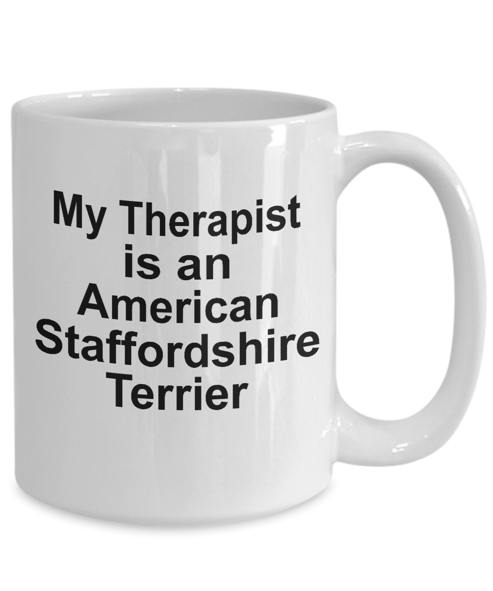 American Staffordshire Terrier Dog Therapist Coffee Mug