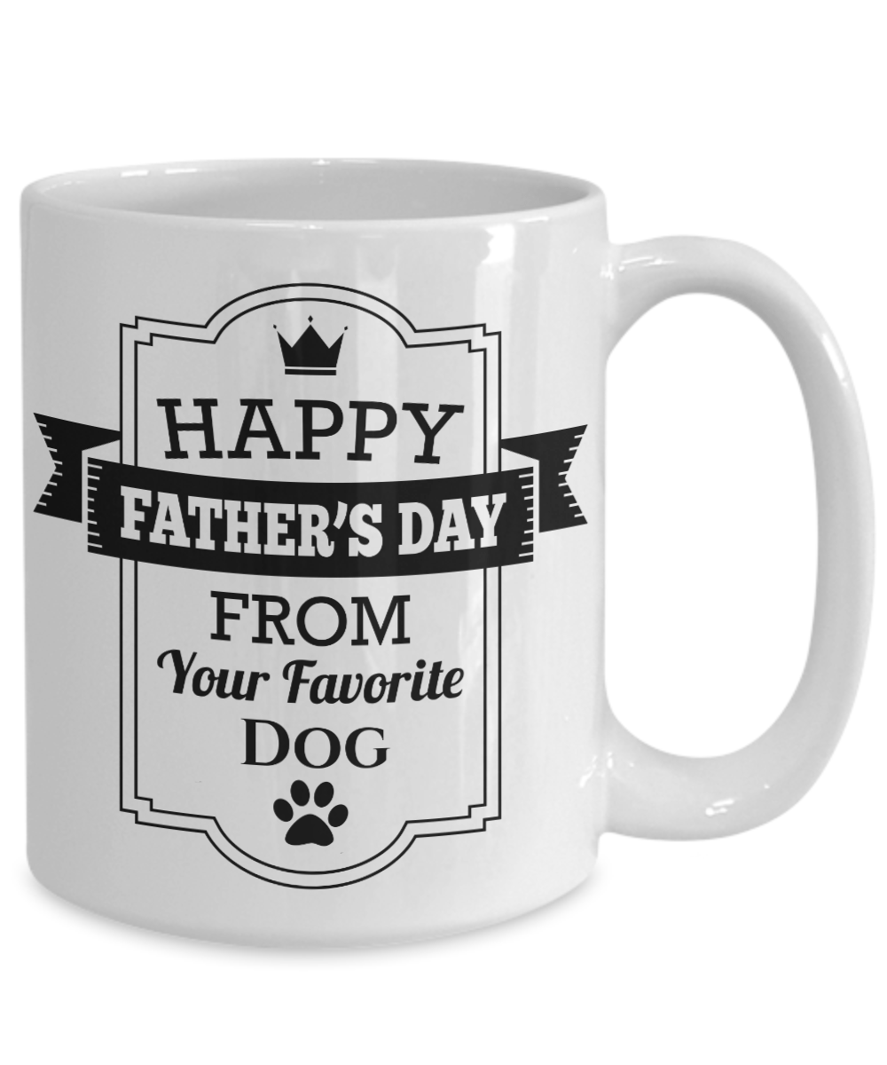 Father's Day Mug from Favorite Dog