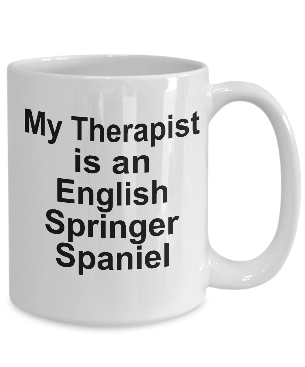 English Springer Spaniel Dog Therapist Coffee Mug