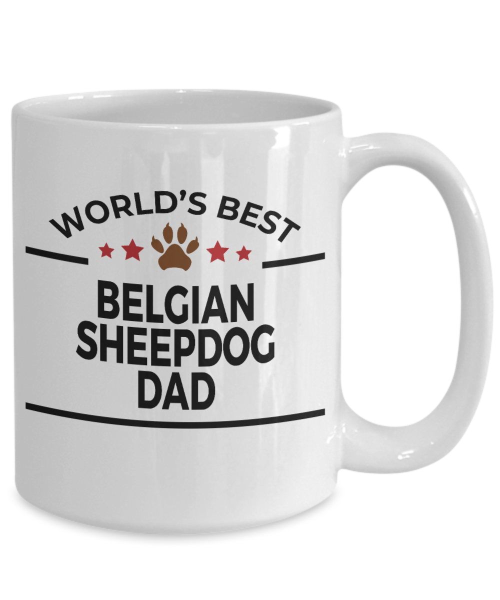 Belgian Sheepdog Dog Dad Coffee Mug