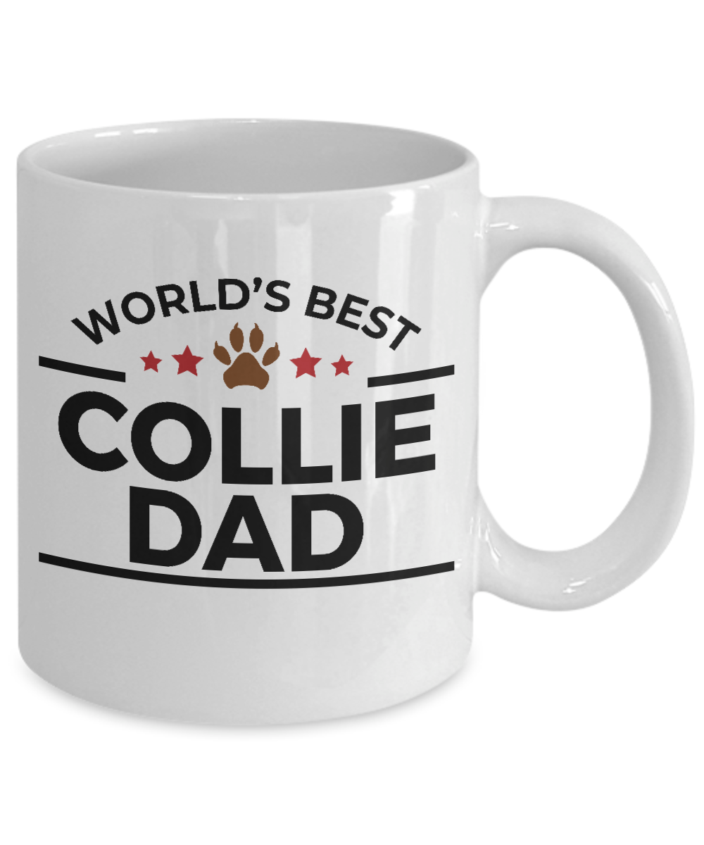 Collie Dog Dad Coffee Mug