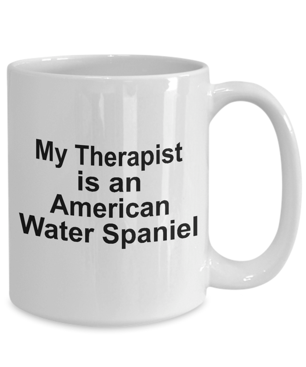 American Water Spaniel Dog Therapist Coffee Mug