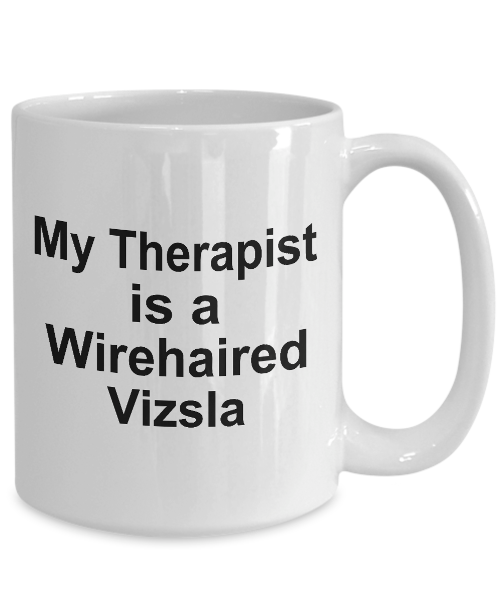 Wirehaired Vizsla Dog Therapist Coffee Mug