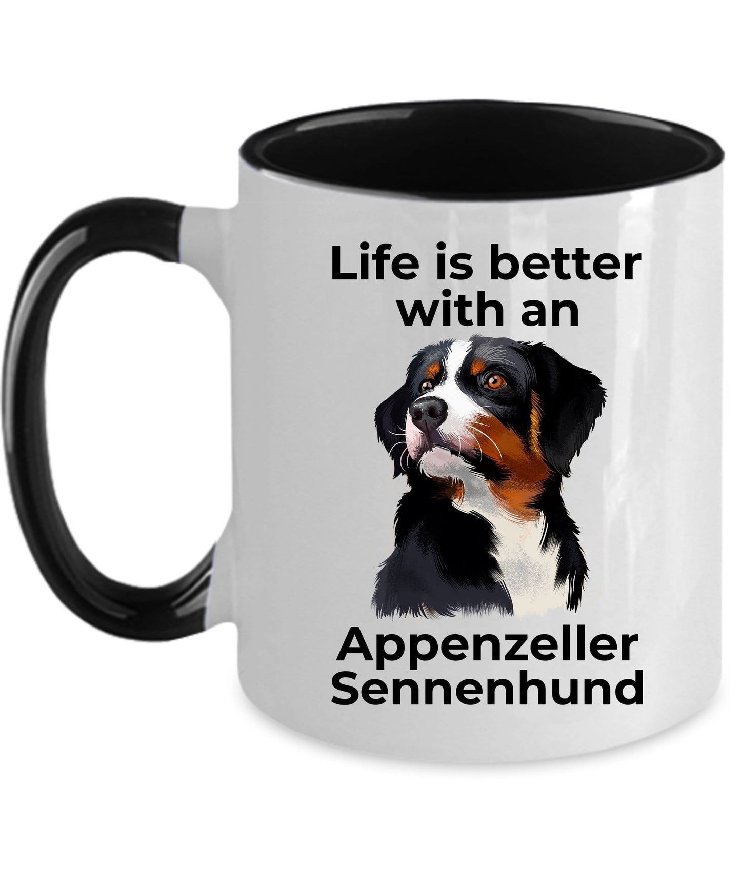 Appenzeller Sennenhund Dog Coffee Mug - Life is Better