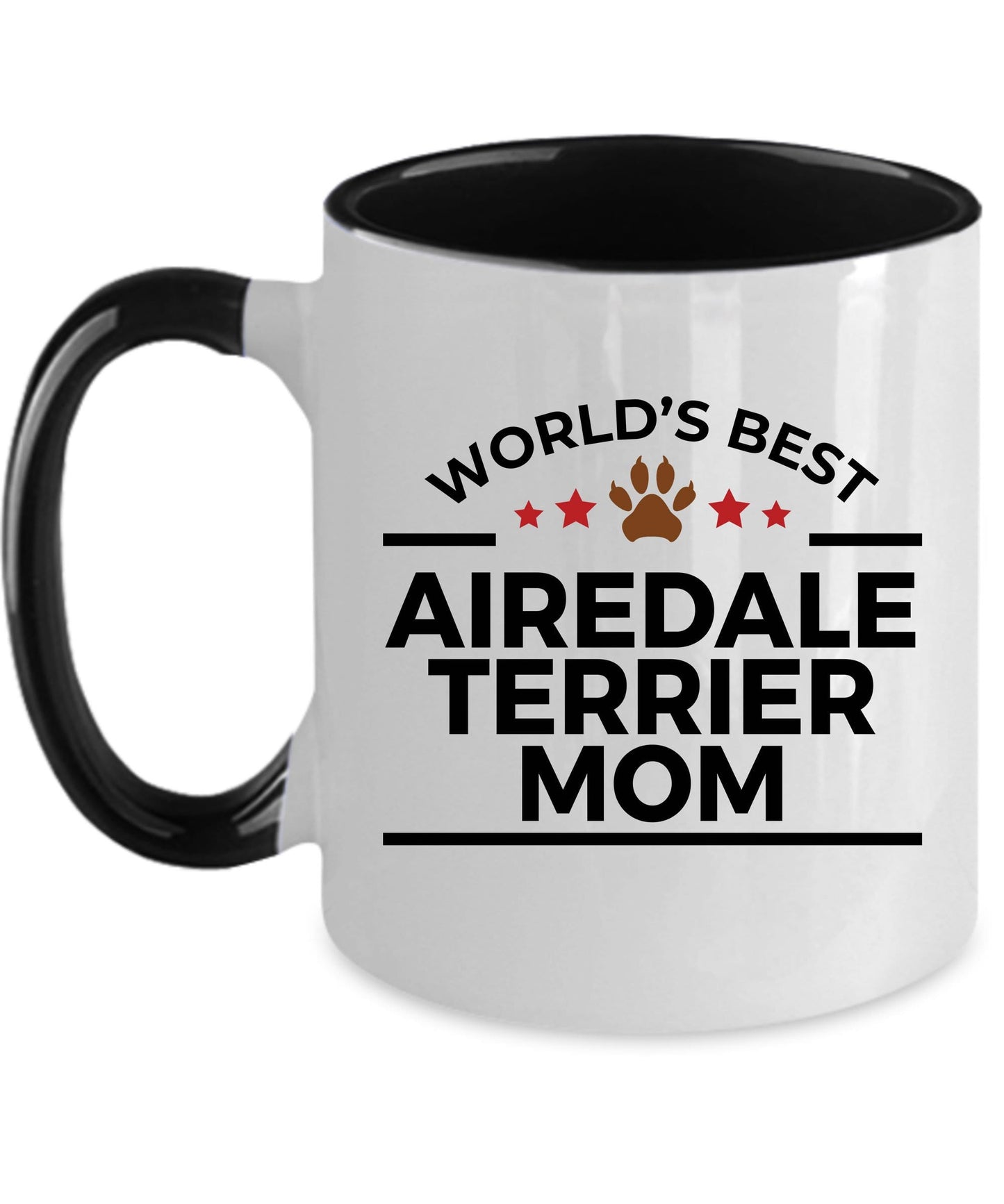 Airedale Terrier Dog Mom Coffee Mug