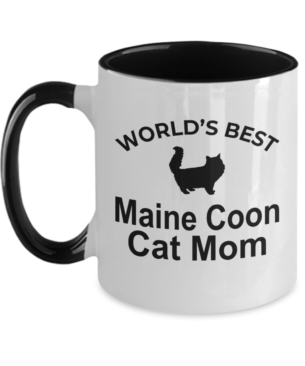 Maine Coon Cat Mom Coffee Mug