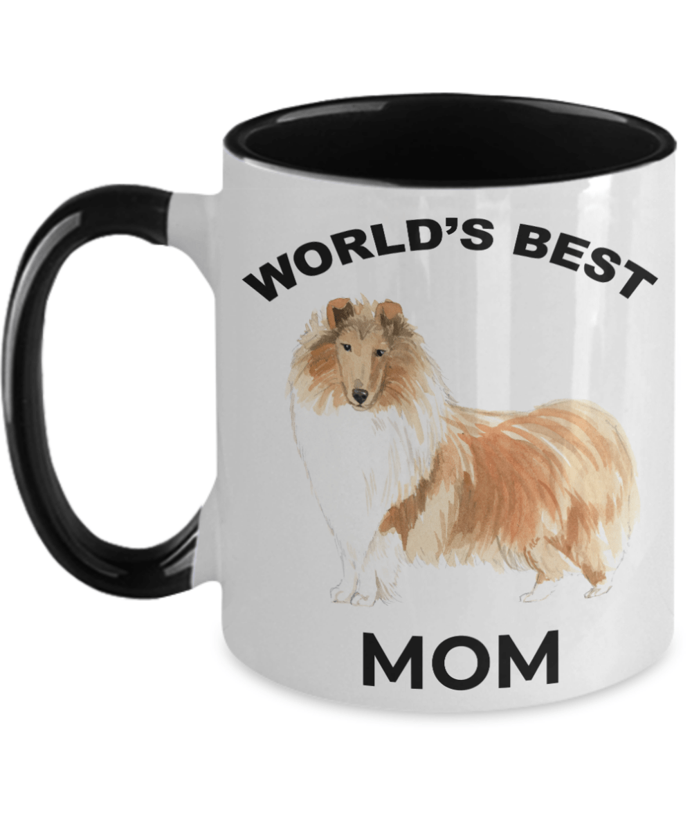 Collie Dog Best Mom Coffee Mug