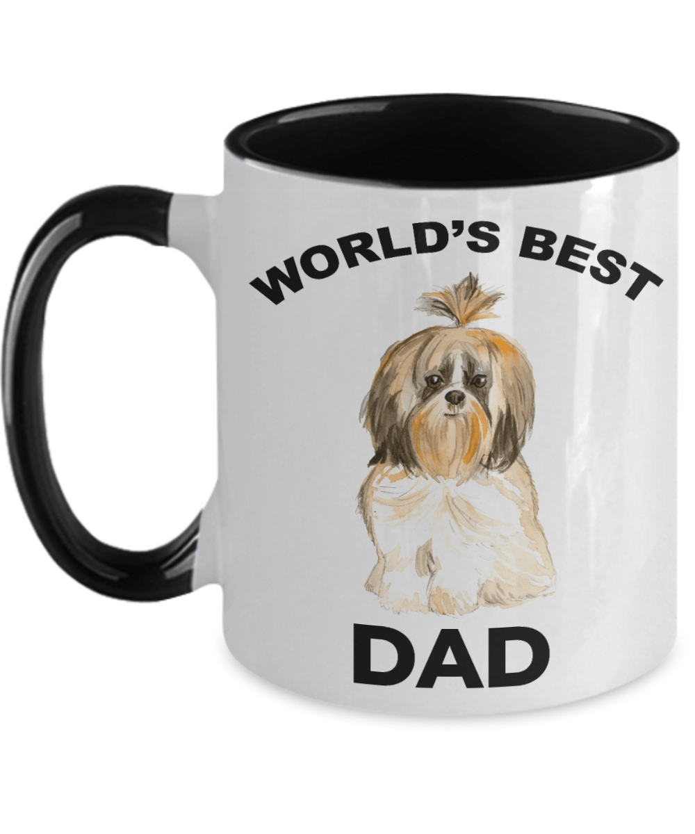 Shih Tzu Best Dog Dad Coffee Mug