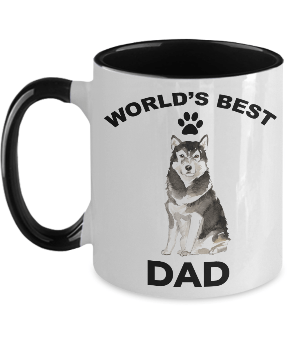 Alaskan Malamute Best Dad Coffee Mug