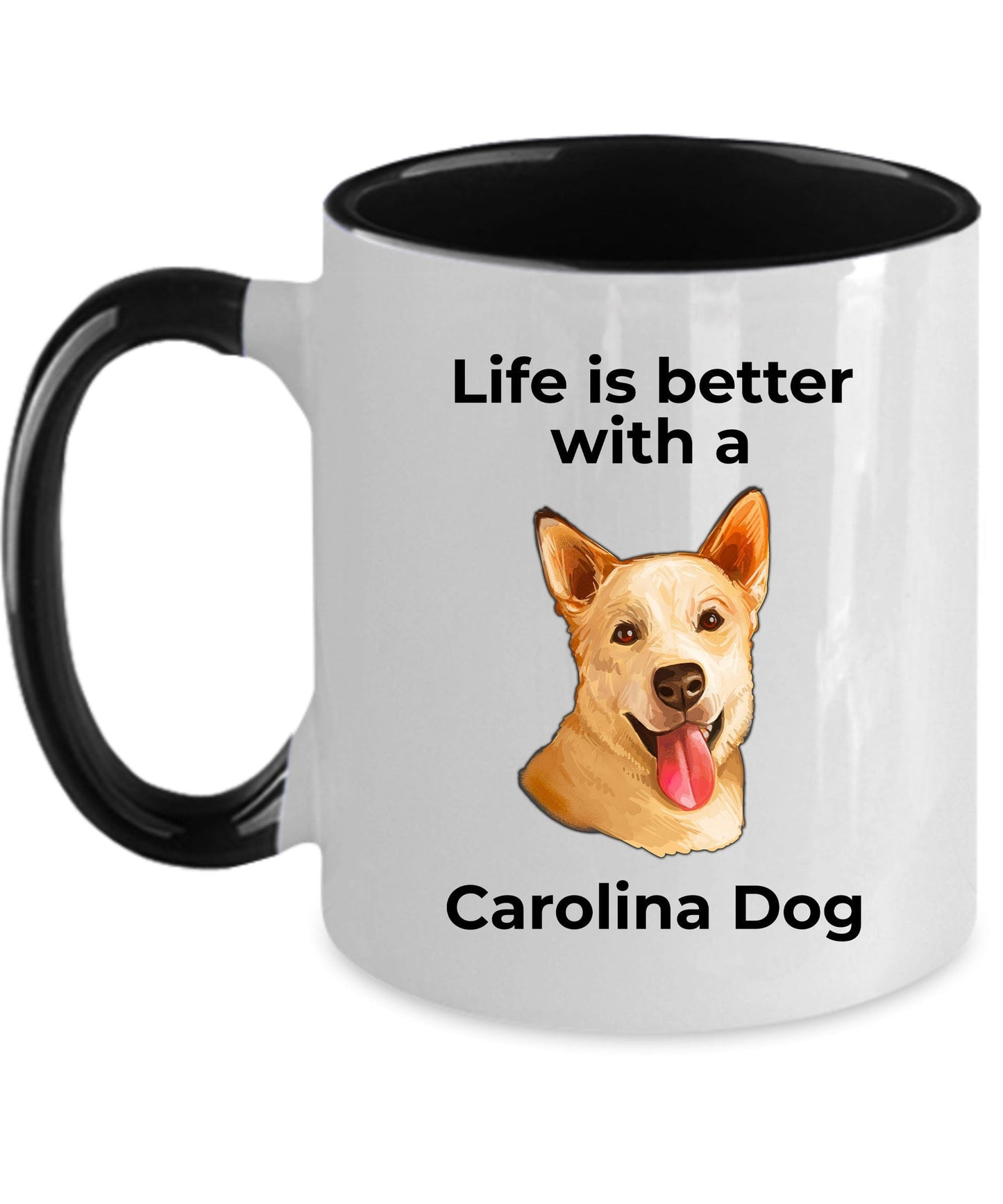 Carolina Yellow Dog Coffee Mug - Life is Better with a Carolina Dog