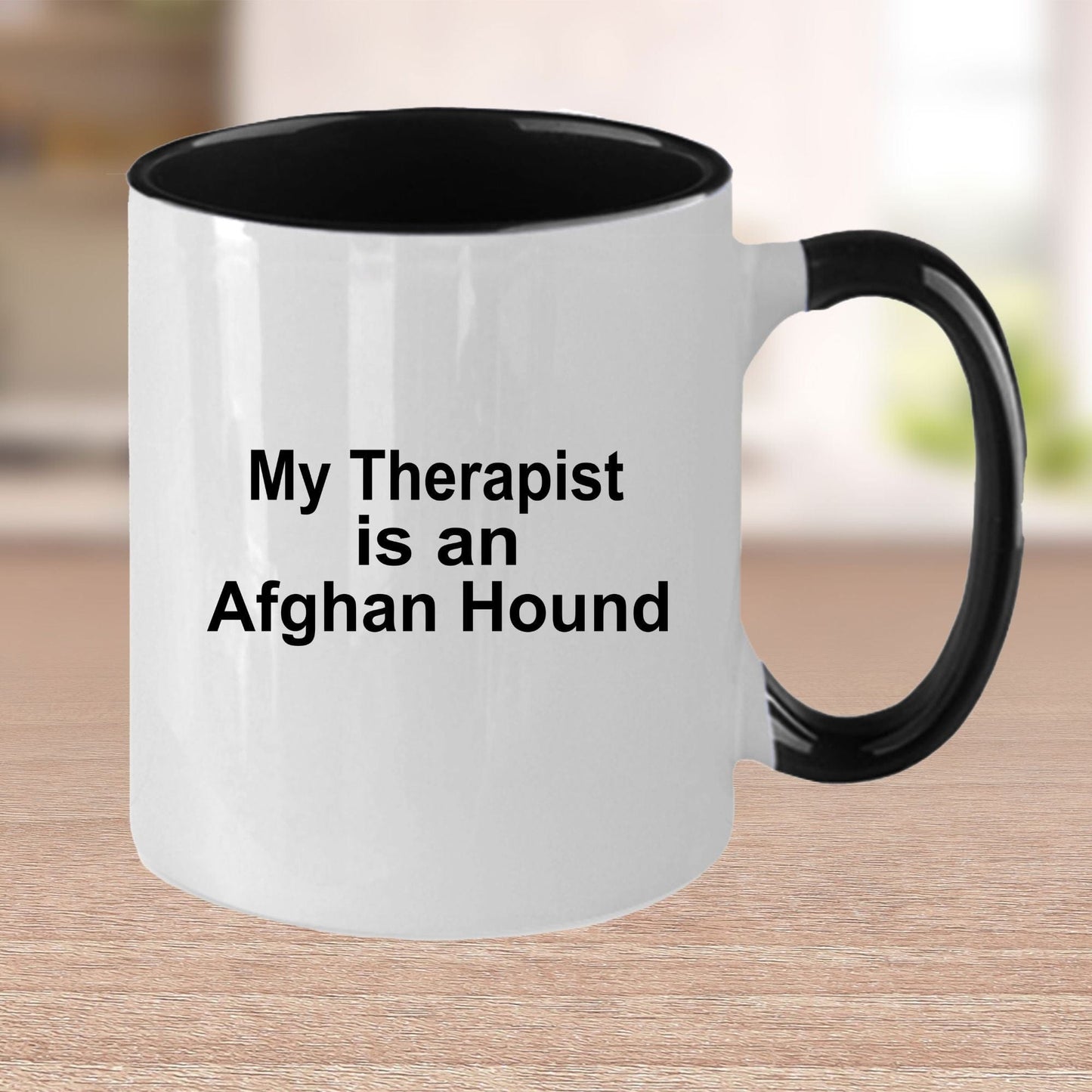 Afghan Hound Dog Therapist Coffee Mug