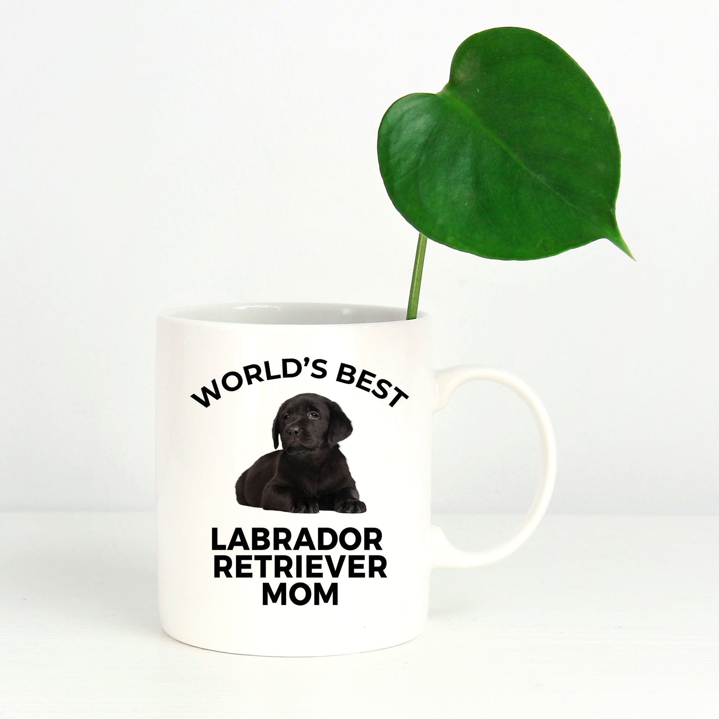 Labrador Retriever Black Puppy Dog Mom Coffee Mug