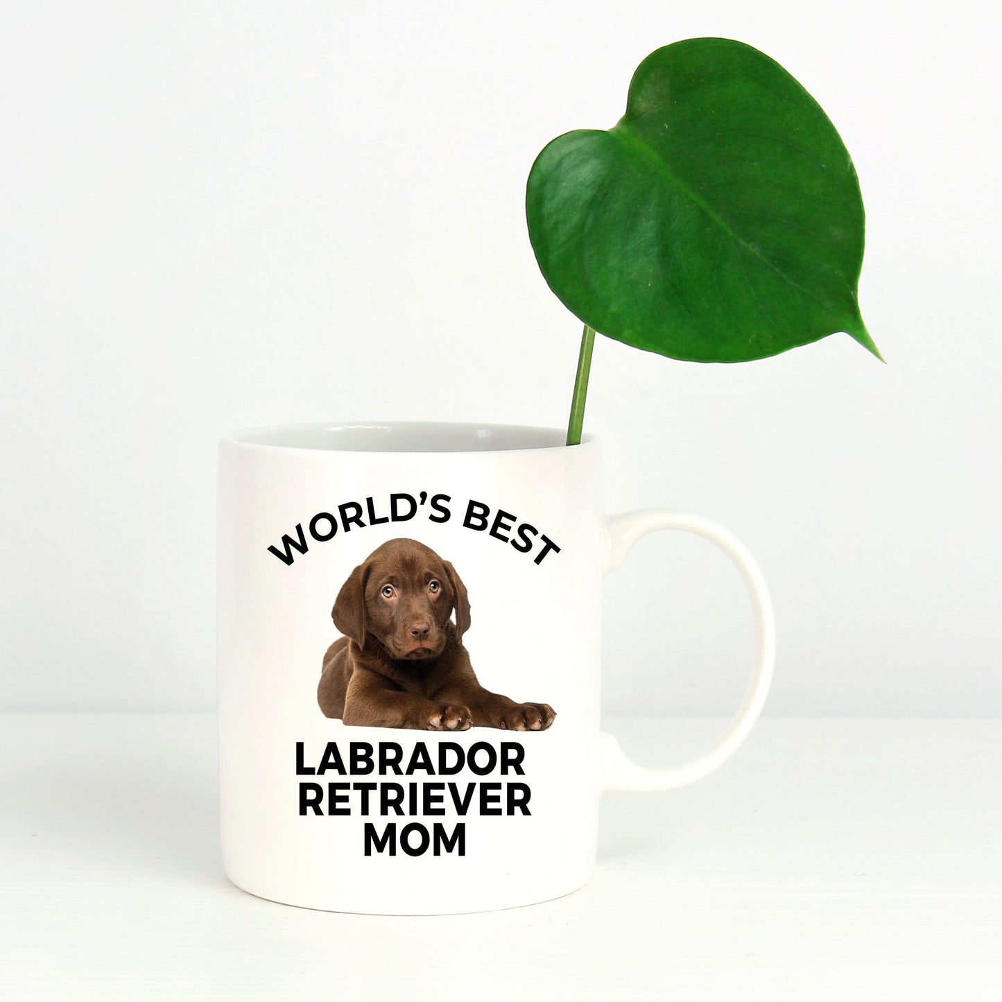 Labrador Retriever Chocolate Puppy Dog Mom Coffee Mug