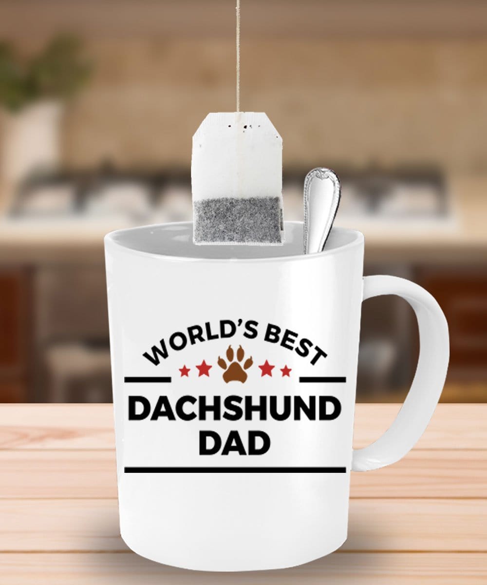 World's Best Dachshund Dad Ceramic Mug