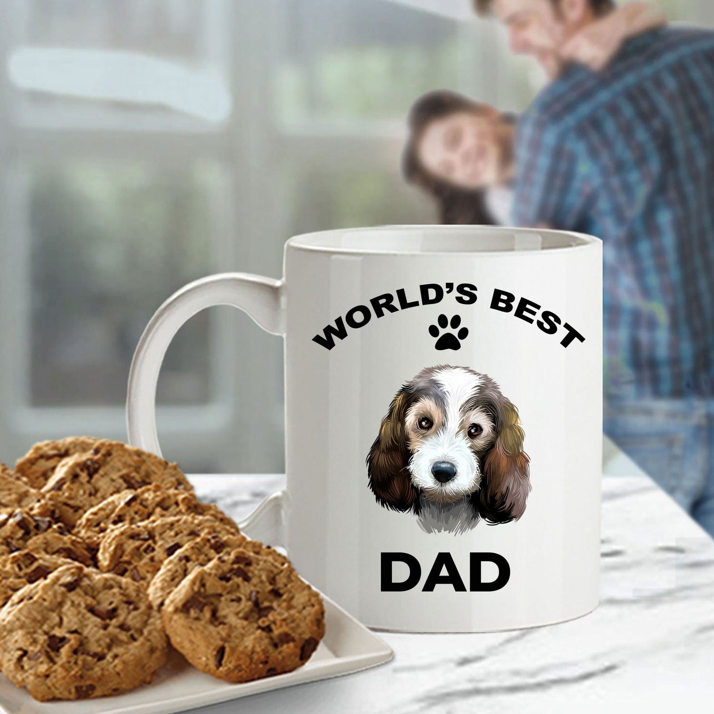 Petit Basset Griffon Vendéen Best Dad Coffee Mug