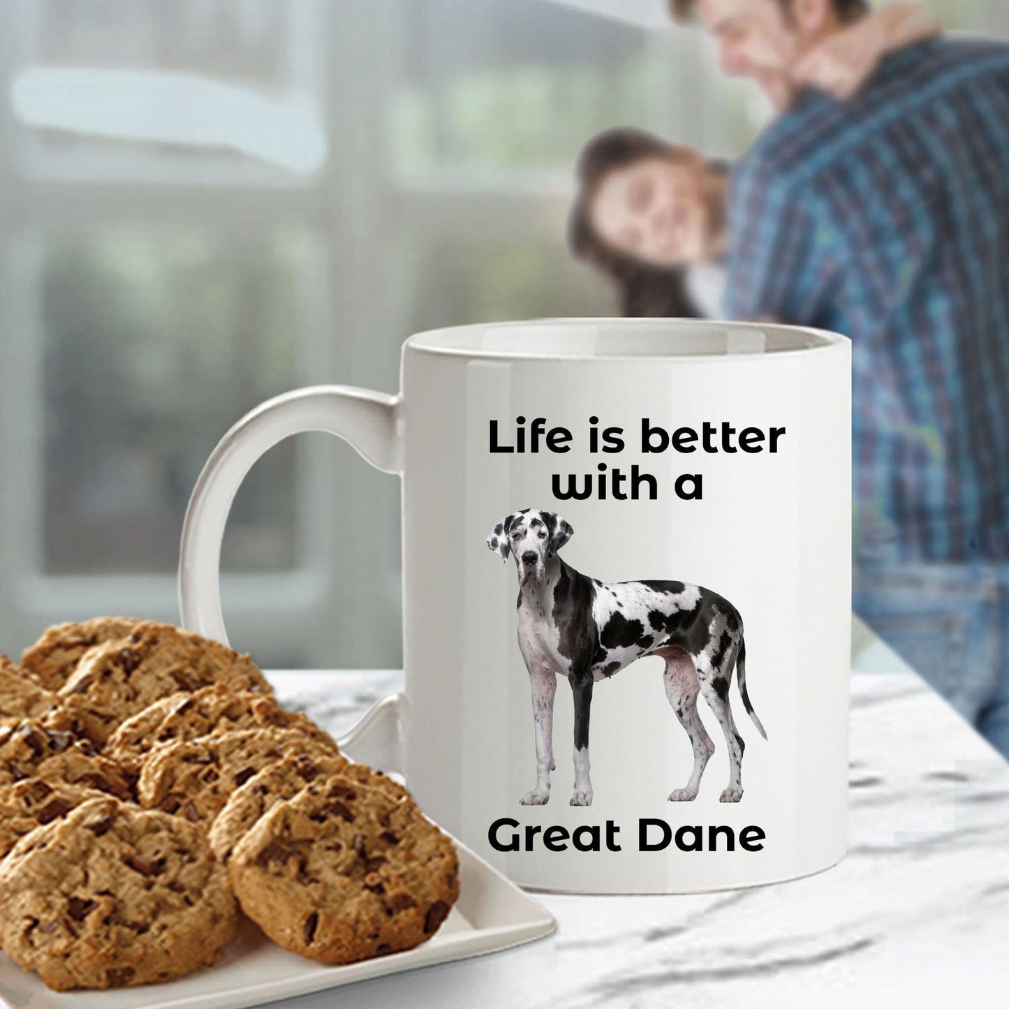 Great Dane Life is Better Coffee Mug