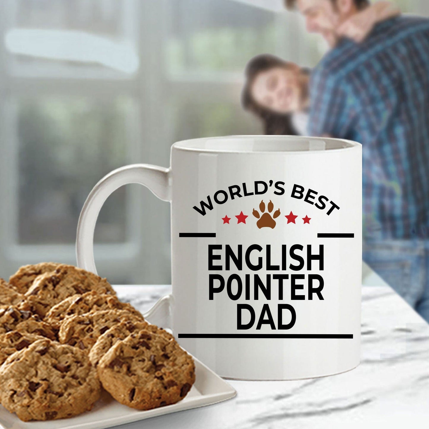 English Pointer Dog Dad Coffee Mug