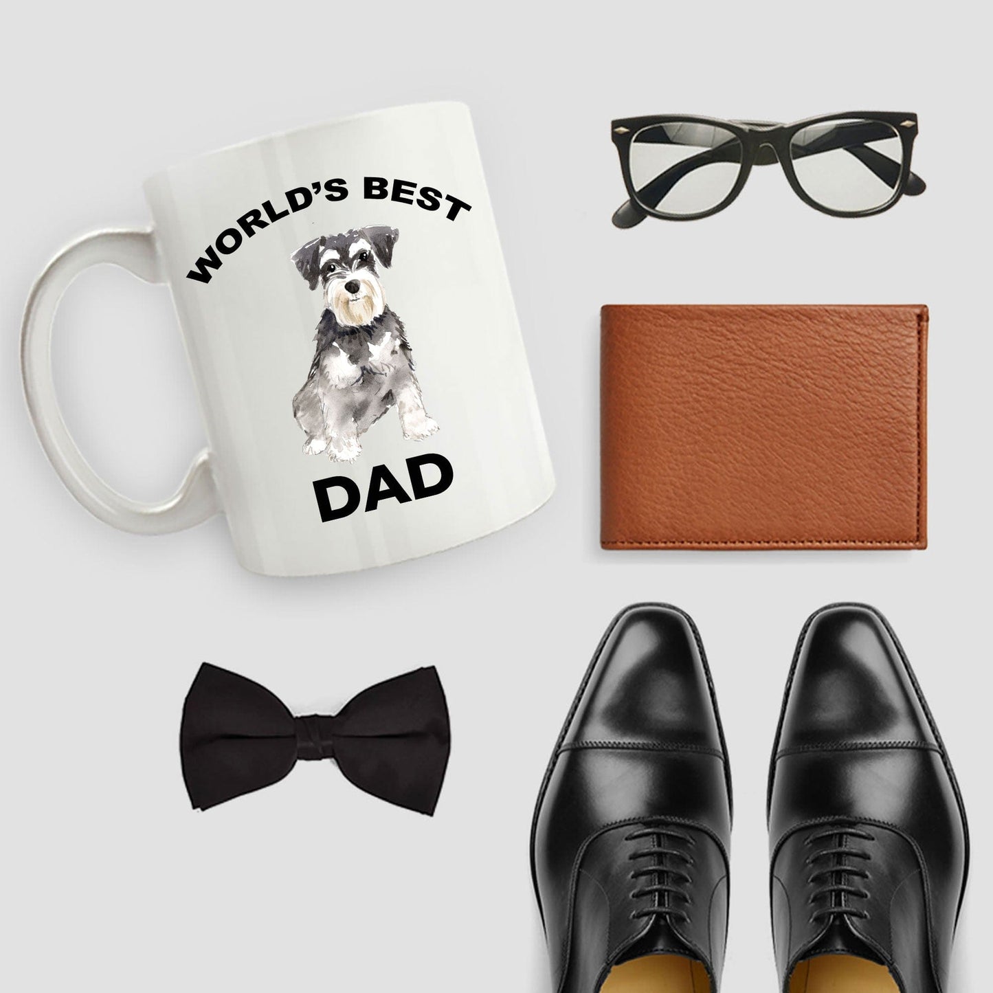 Miniature Schnauzer Best Dog Dad Coffee Mug