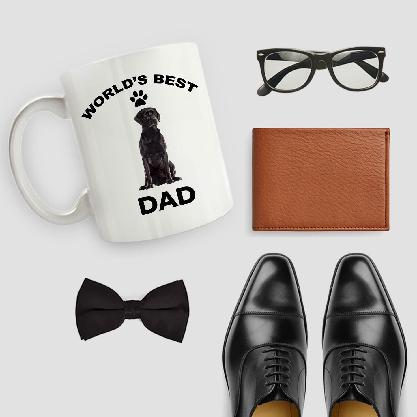 Black Labrador Retriever Best Dad Coffee Mug