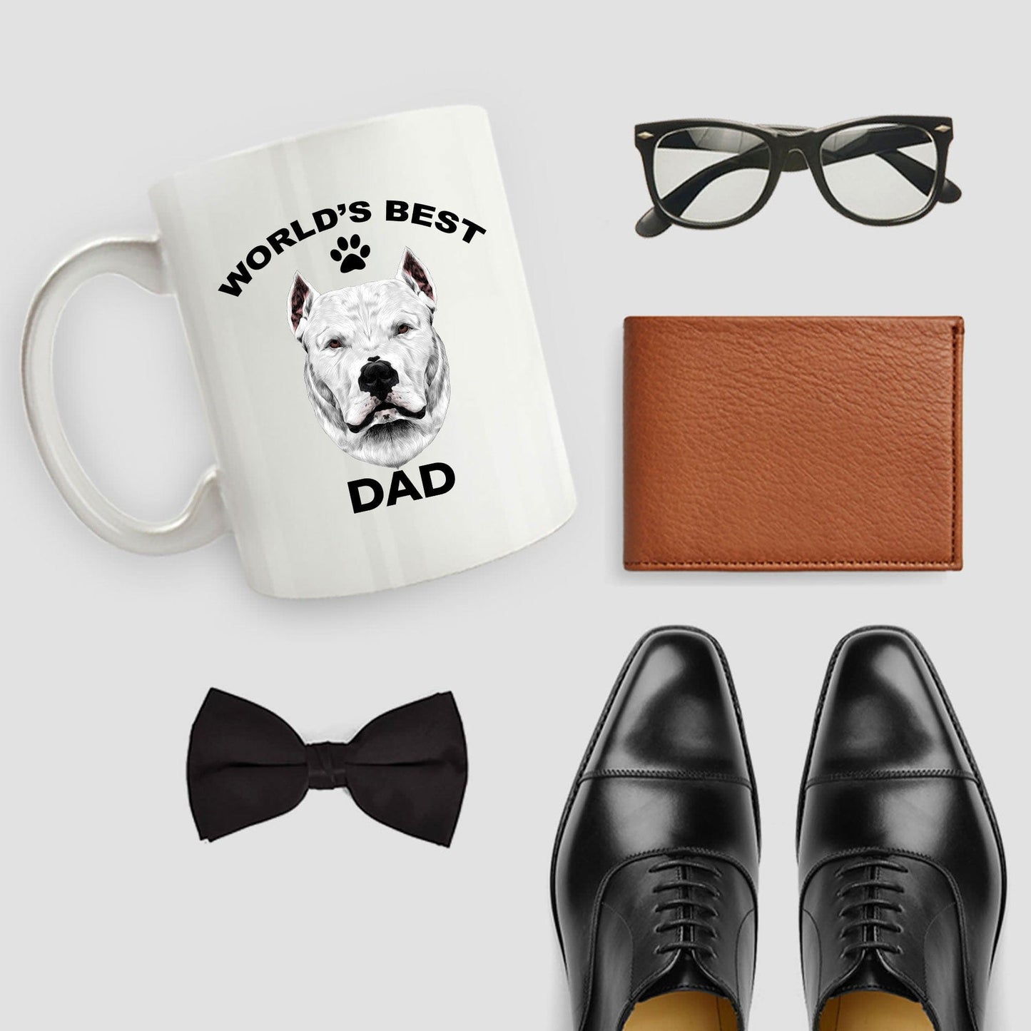 Dogo Argentino Best Dad Coffee Mug