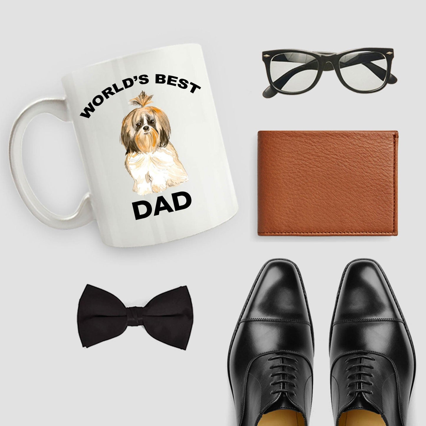 Shih Tzu Best Dog Dad Coffee Mug