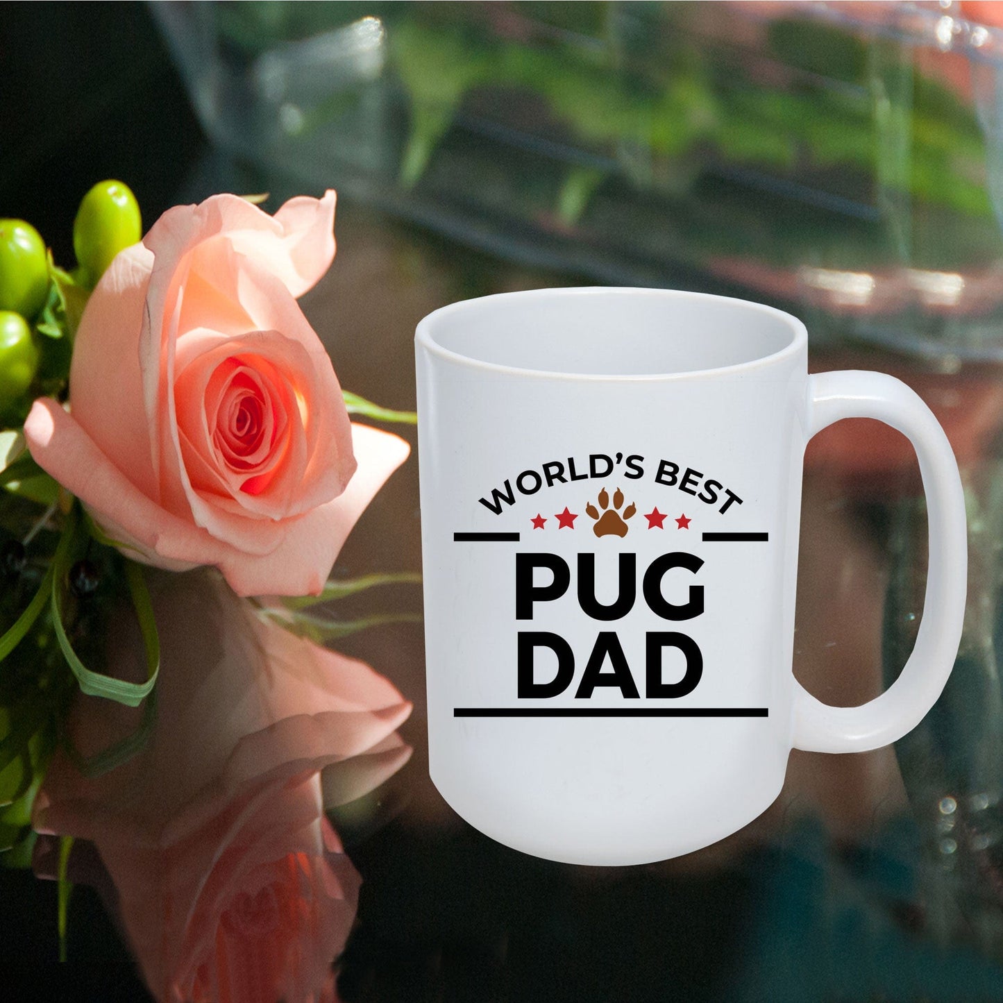 Pug Dog Dad Coffee Mug