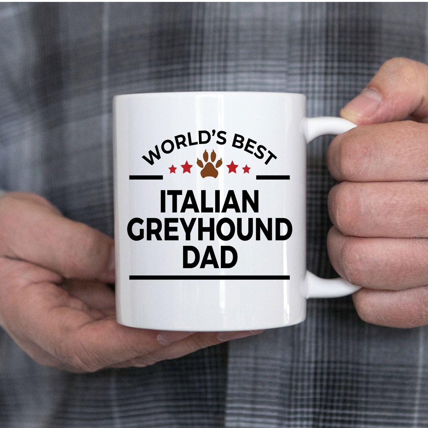 Italian Greyhound Dad Coffee Mug