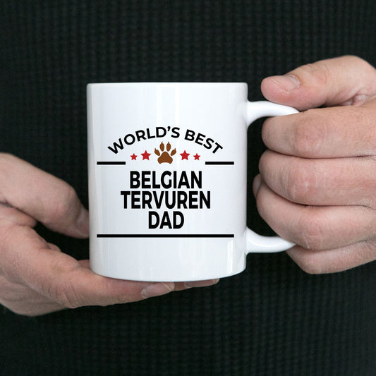 Belgian Tervuren Dog Dad Coffee Mug