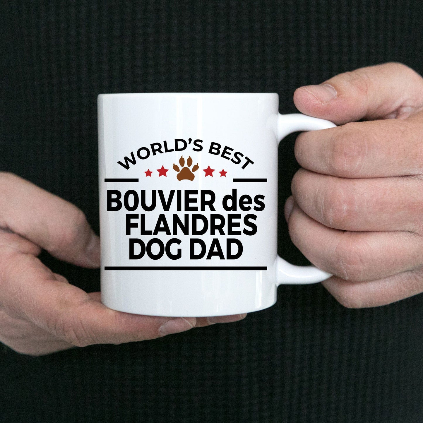 Bouvier des Flandres Dog Dad Coffee Mug