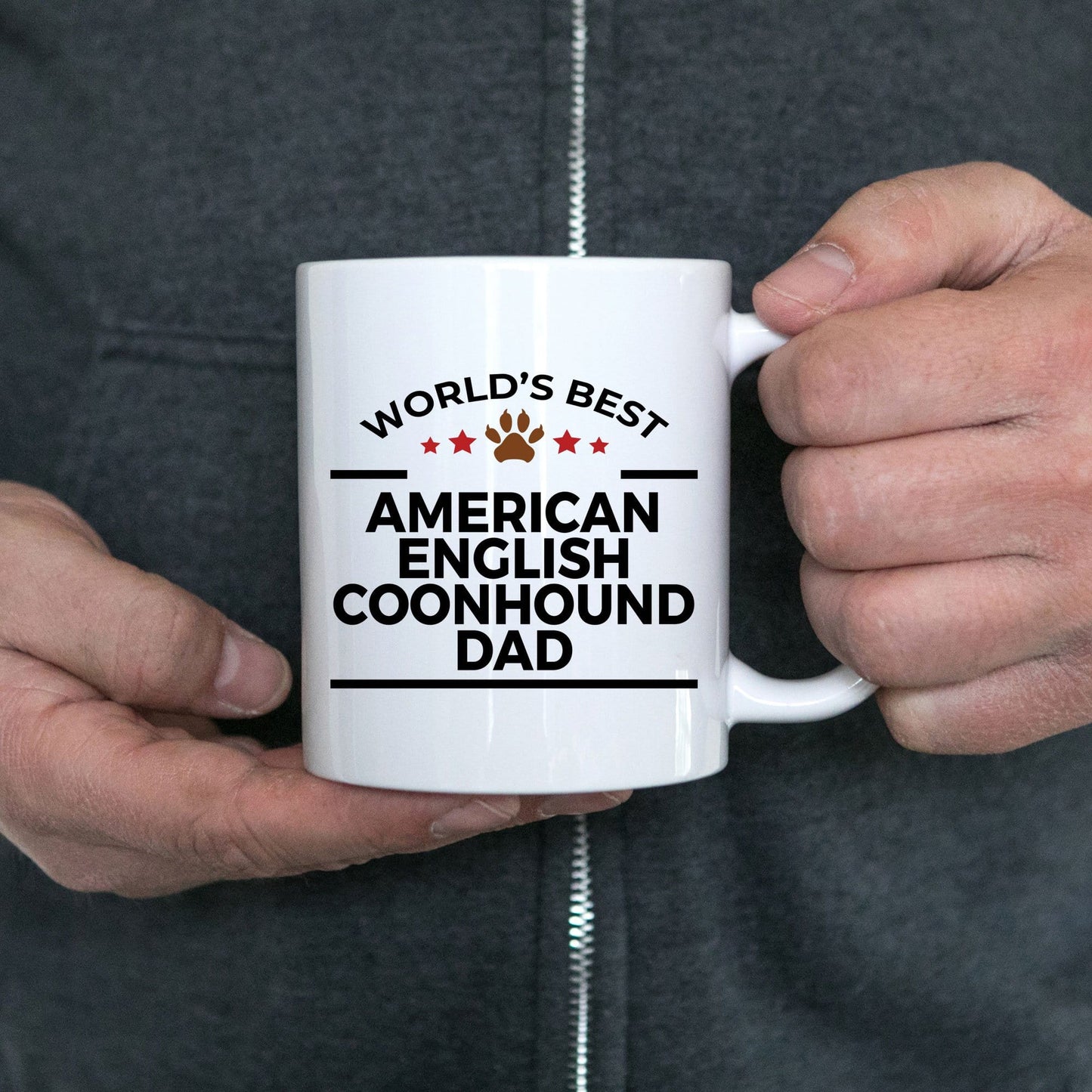 American English Coonhound Dog Dad Mug