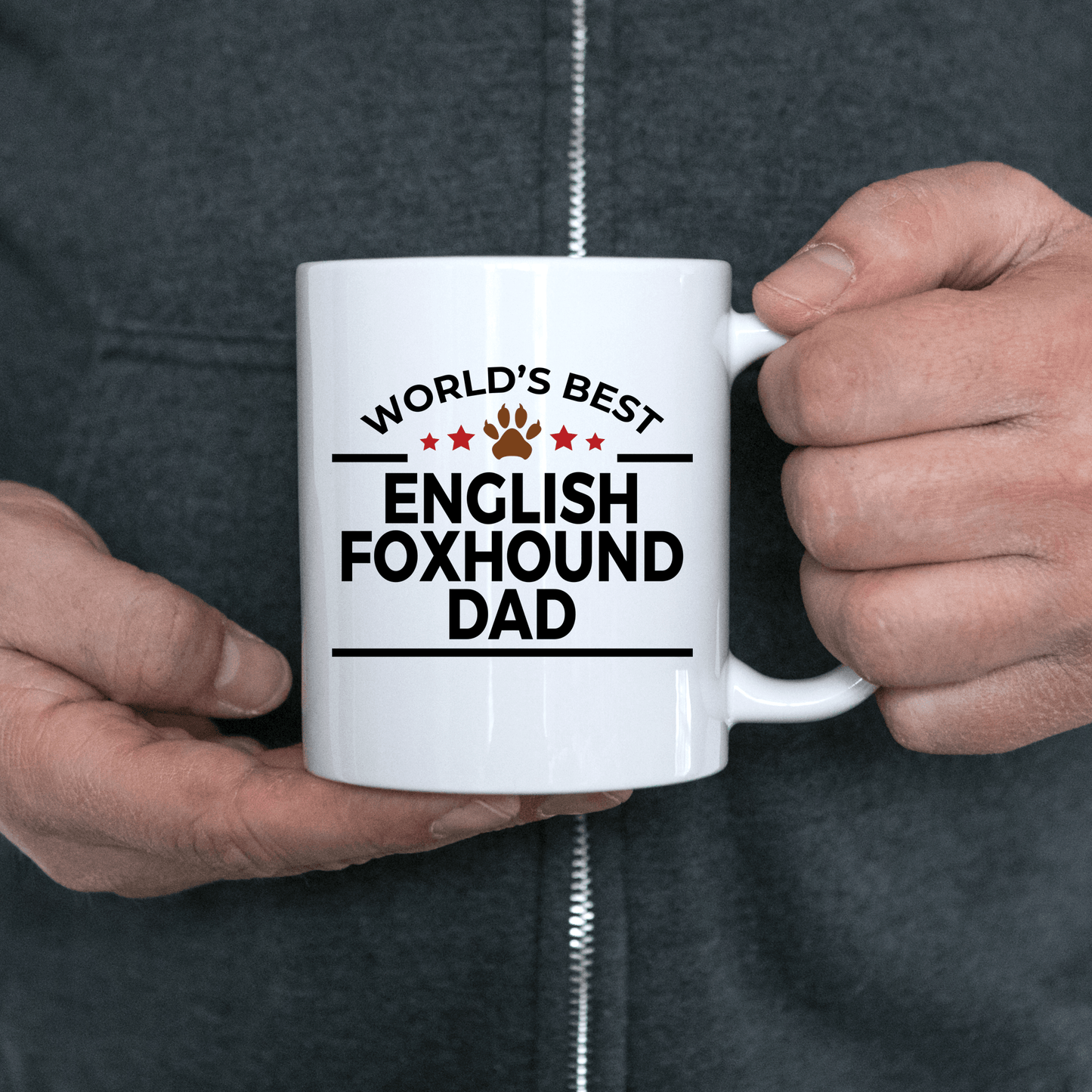 English Foxhound Dog Dad Mug