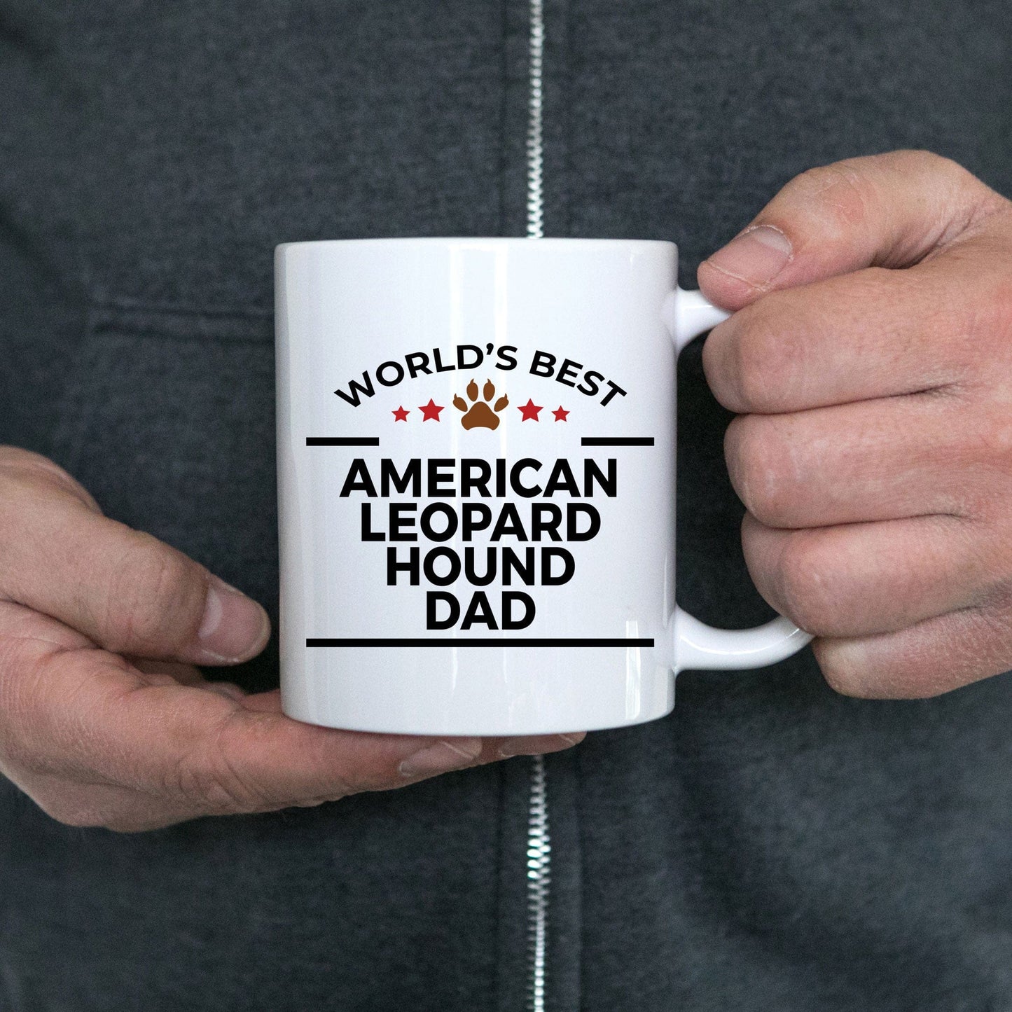 American Leopard Hound Dog Dad Coffee Mug