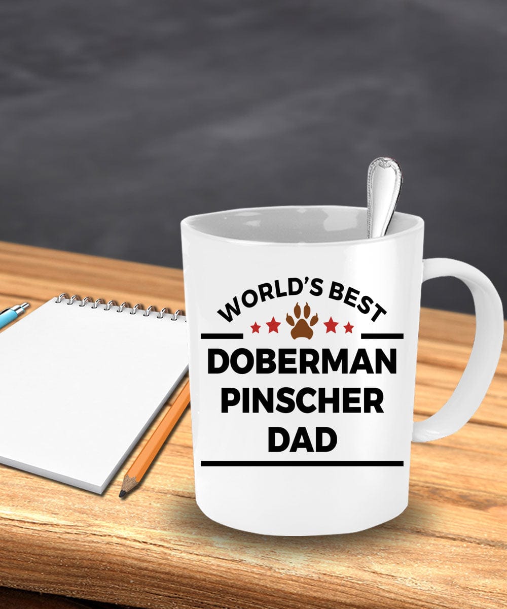 Doberman Pinscher Dog Dad Coffee Mug