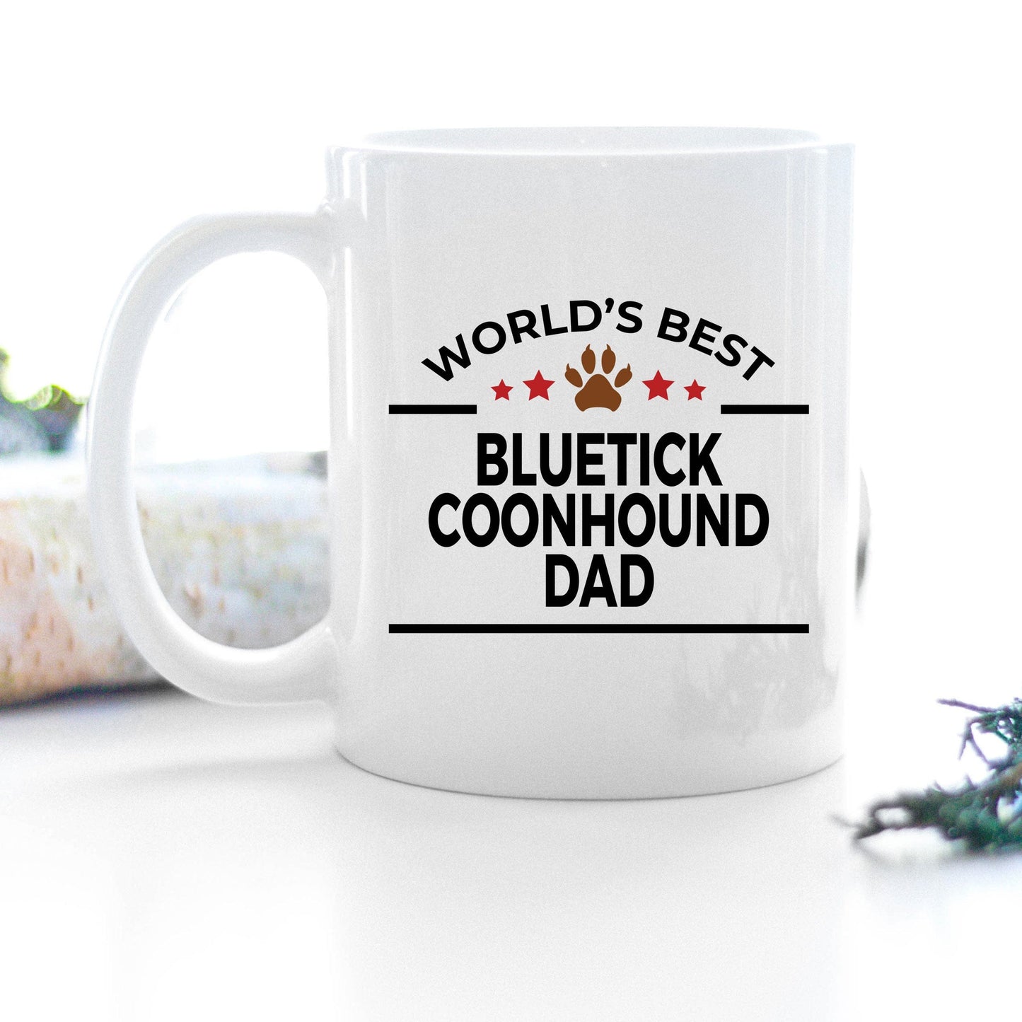 Bluetick Coonhound Dog Dad Mug