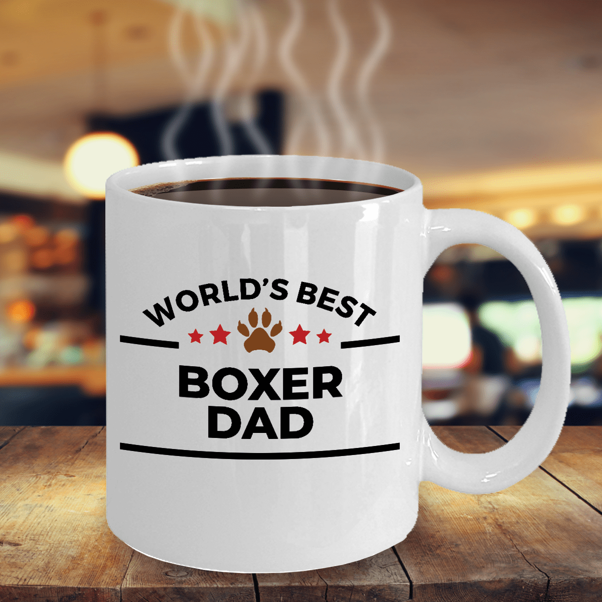 Boxer Dad Ceramic Coffee Mug