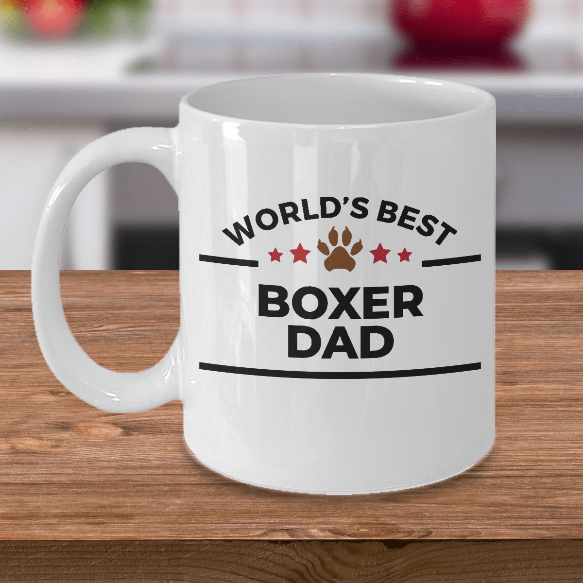Boxer Dad Ceramic Coffee Mug