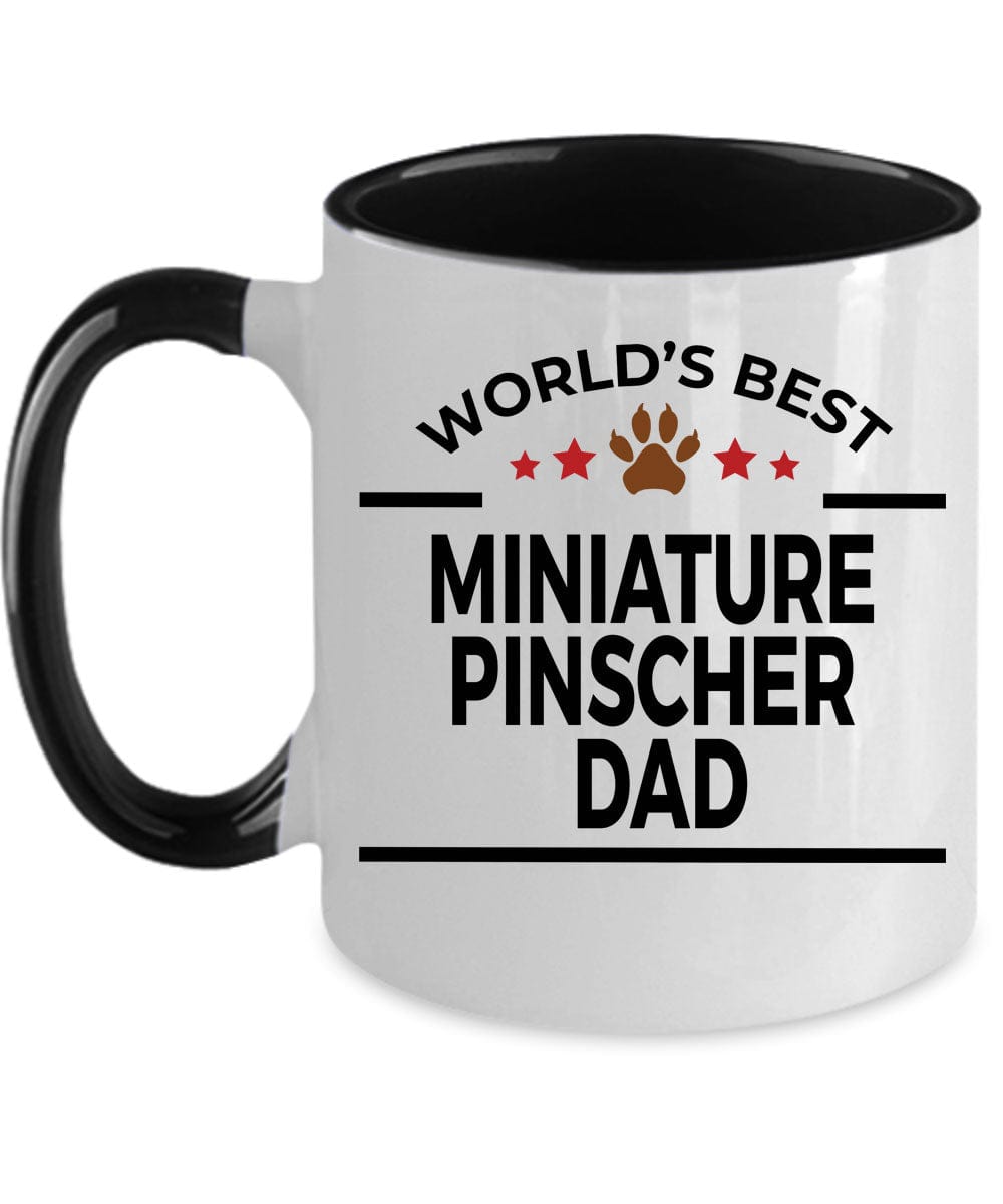 Miniature Pinscher Dog Dad Coffee Mug