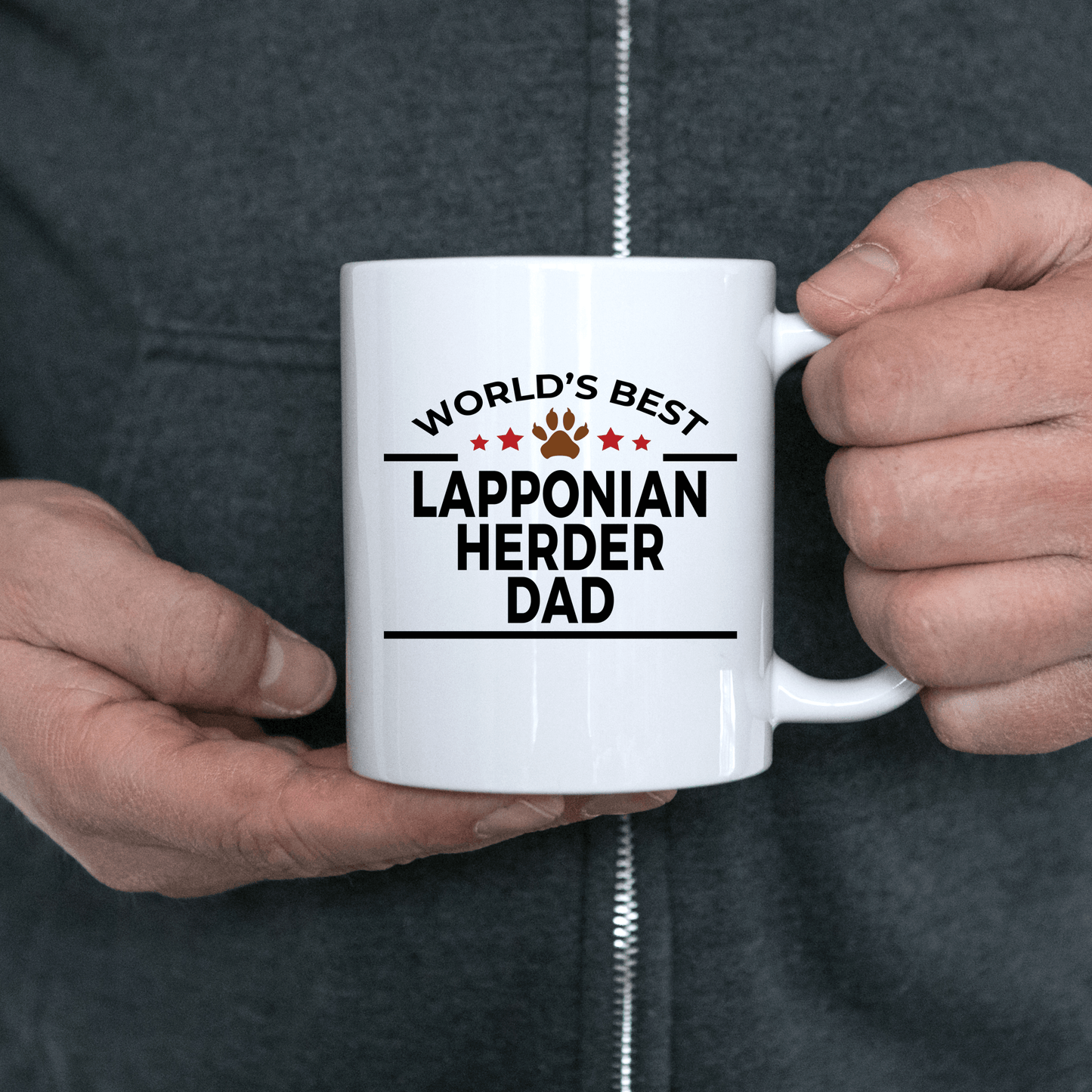 Lapponian Herder Dog Dad Coffee Mug