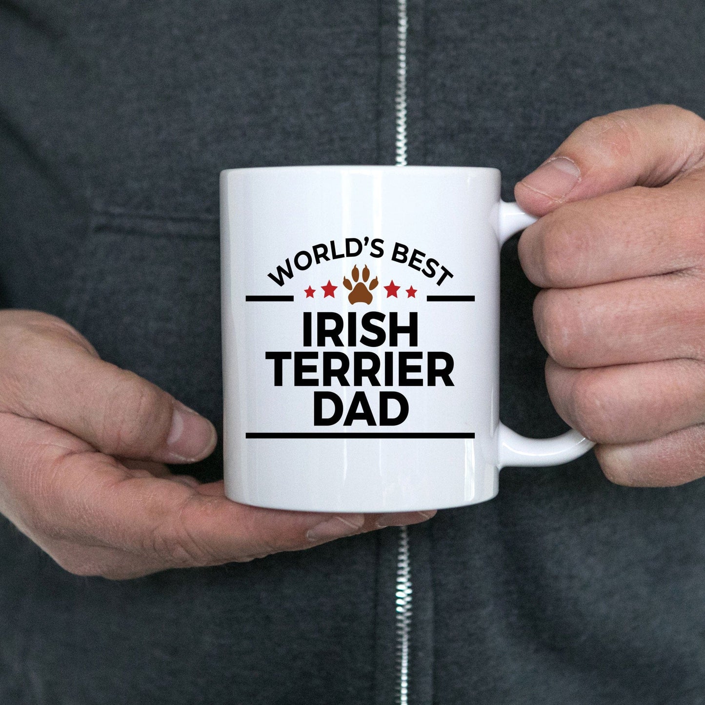 Irish Terrier Dog Dad Coffee Mug