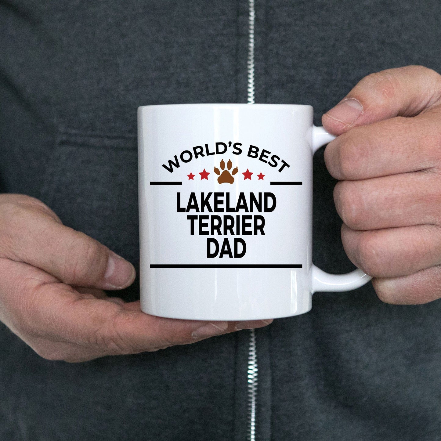 Lakeland Terrier Dog Dad Coffee Mug