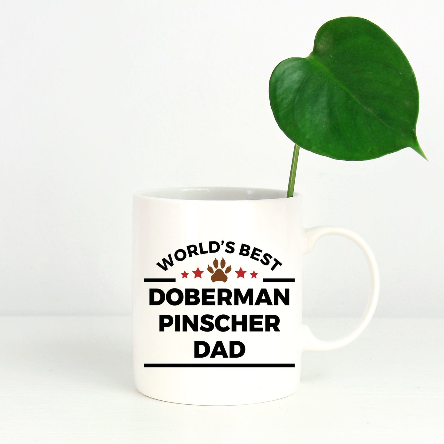 Doberman Pinscher Dog Dad Coffee Mug