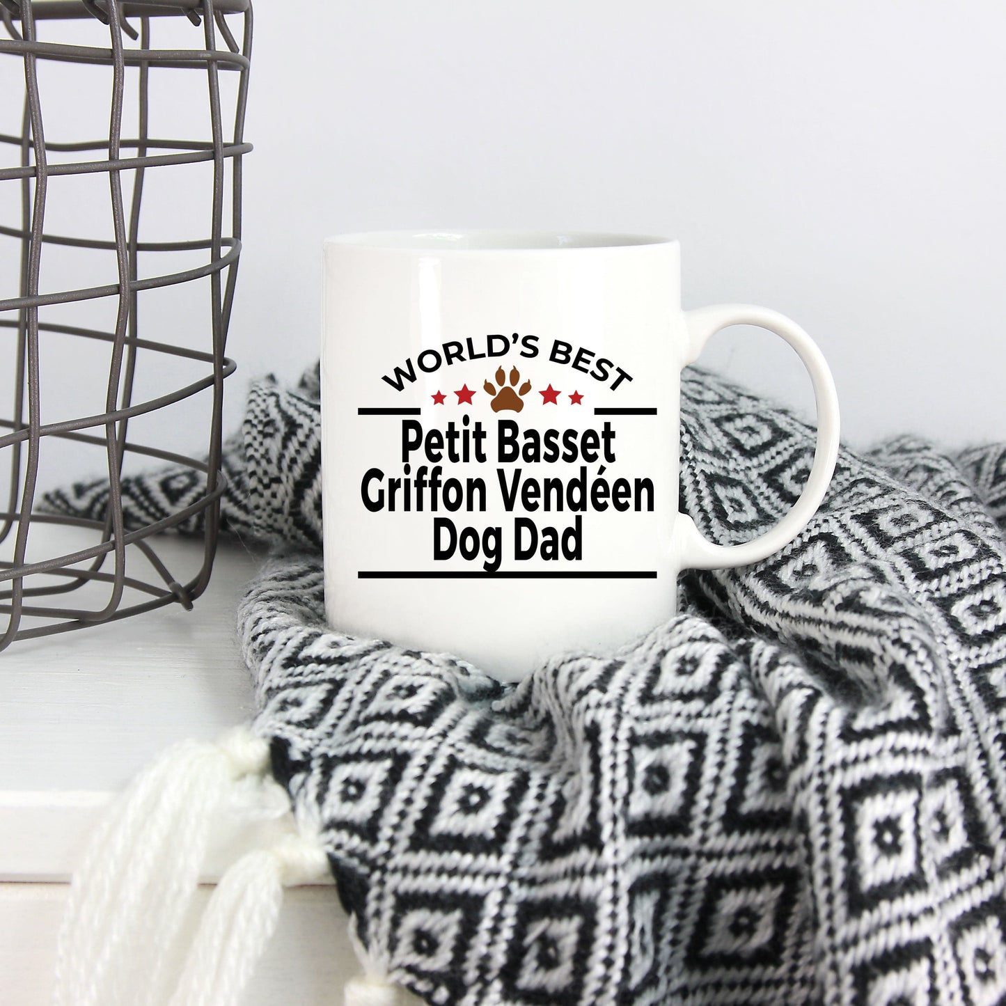 Petit Basset Griffon Vendéen Dog Dad Coffee Mug