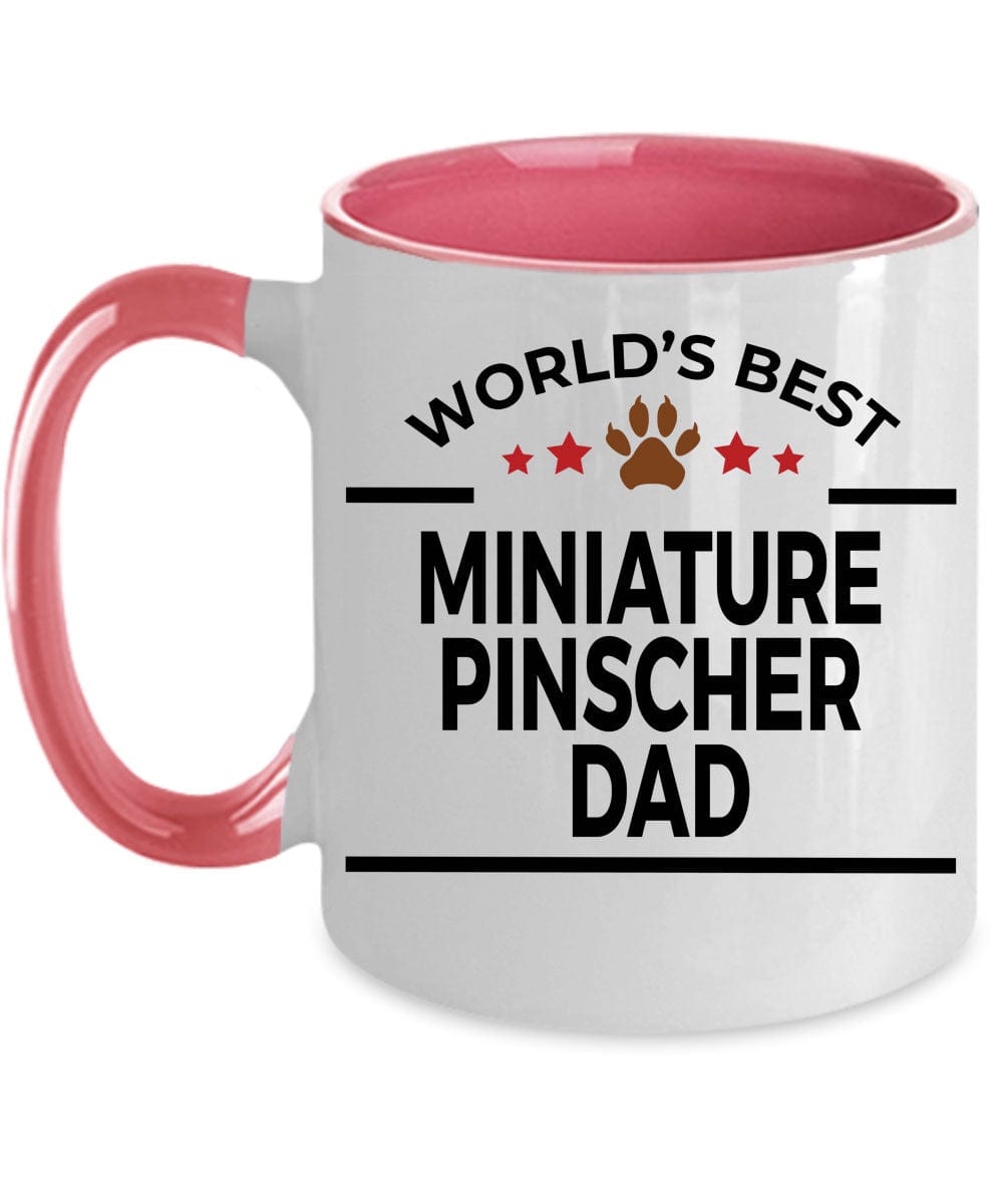 Miniature Pinscher Dog Dad Coffee Mug