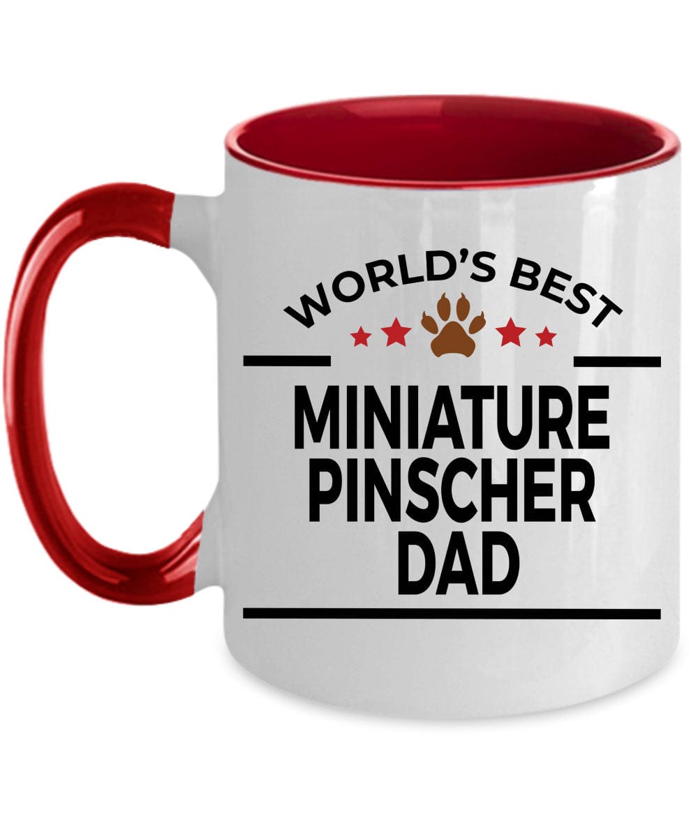 Miniature Pinscher Dog Dad Coffee Mug